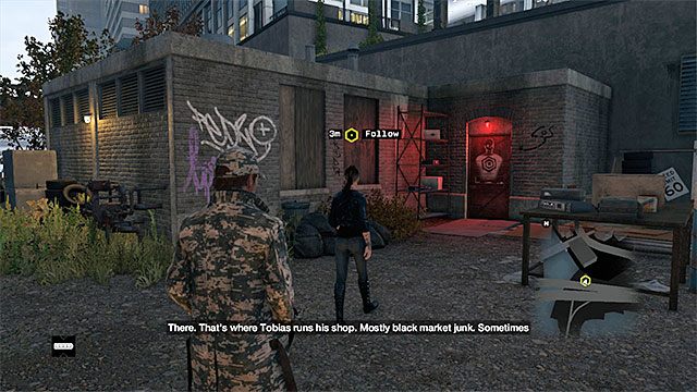 Siedziba Tobiasa - Misja 4 (One Foot in the Grave) | Główne misje - Akt II | Solucja Watch Dogs - Watch Dogs 1 - poradnik do gry