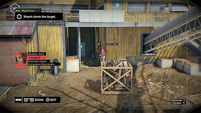 W tartaku do zlokalizowania i wyeliminowania są dwa cele misji, przy czym drugi cel nie pojawi się dopóki nie zneutralizujesz pierwszego - Kryjówki - Pawnee | Kryjówki gangów Watch Dogs - Watch Dogs 1 - poradnik do gry