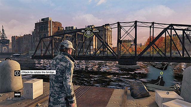 Zhakuj most - Misja 5 (A Blank Spot There-ish) | Główne misje - Akt II | Solucja Watch Dogs - Watch Dogs 1 - poradnik do gry