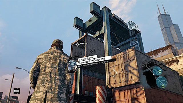 Musisz opuścić kontener i do niego wejść - Misja 5 (A Blank Spot There-ish) | Główne misje - Akt II | Solucja Watch Dogs - Watch Dogs 1 - poradnik do gry