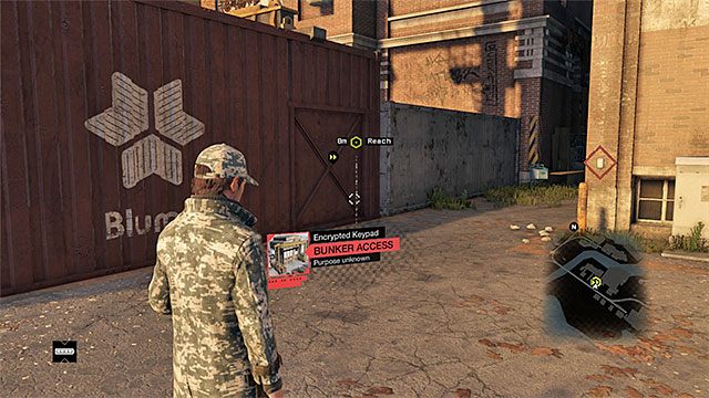 Wejście do bunkra - Misja 5 (A Blank Spot There-ish) | Główne misje - Akt II | Solucja Watch Dogs - Watch Dogs 1 - poradnik do gry