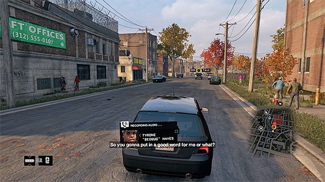 Utrzymuj się w bezpiecznej odległości od śledzonego auta - Misja 8 (Not a Job for Tyrone) | Główne misje - Akt II | Solucja Watch Dogs - Watch Dogs 1 - poradnik do gry