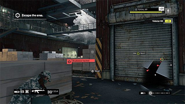 Warto detonować ładunki przyczepione do niektórych przeciwników - Misja 12 (A Risky Bid) | Główne misje - Akt II | Solucja Watch Dogs - Watch Dogs 1 - poradnik do gry