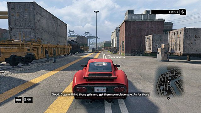 Oddal się od miejsca rozgrywania misji - Misja 12 (A Risky Bid) | Główne misje - Akt II | Solucja Watch Dogs - Watch Dogs 1 - poradnik do gry