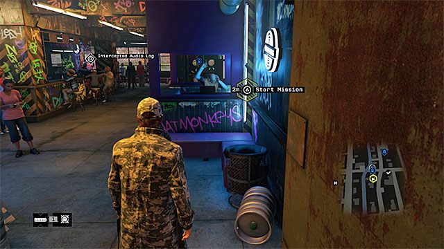 Miejsce rozpoczęcia misji - Misja 14 (Planting a Bug) | Główne misje - Akt II | Solucja Watch Dogs - Watch Dogs 1 - poradnik do gry