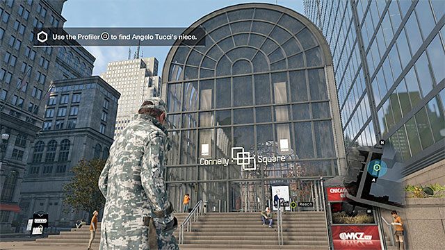 Budynek, wewnątrz którego przebywa poszukiwana osoba - Misja 8 (A Wrench in the Works) | Główne misje - Akt I | Solucja Watch Dogs - Watch Dogs 1 - poradnik do gry
