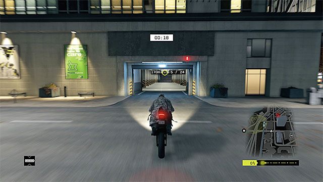 Otwieraj bramy podczas przejeżdżania przez garaże - Zlecenia - Mad Mile | Zlecenia macherów Watch Dogs - Watch Dogs 1 - poradnik do gry