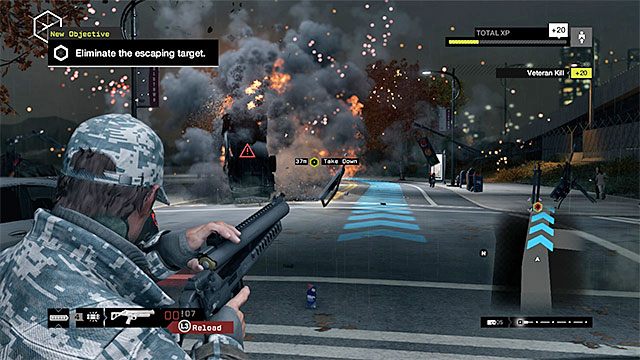 Granatnik to idealna broń do tej misji - Zlecenia - Mad Mile | Zlecenia konwojowe | Solucja Watch Dogs - Watch Dogs 1 - poradnik do gry
