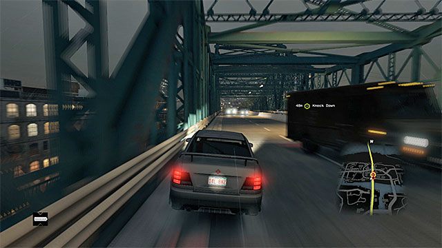 Jazda pod prąd pozwoli ci wyprzedzić konwój podążający na północ - Zlecenia - Brandon Docks | Zlecenia konwojowe | Solucja Watch Dogs - Watch Dogs 1 - poradnik do gry