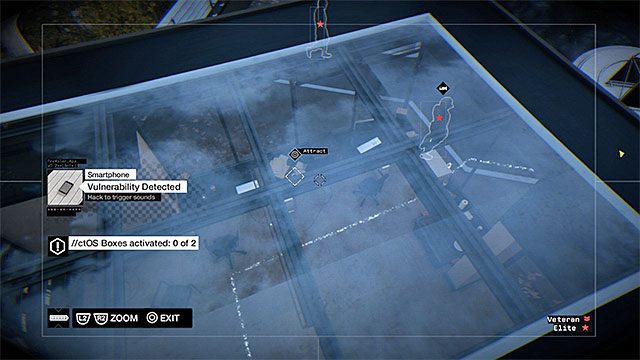 Zhakuj smartfon żeby zainteresować strażników - Misja 4 (The Future Is In Blume) | Główne misje - Akt III | Solucja Watch Dogs - Watch Dogs 1 - poradnik do gry
