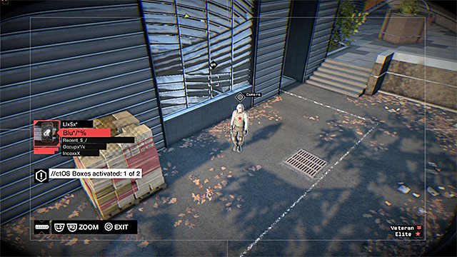 Do odgrodzonego obszaru musi dotrzeć wartownik z kamerą - Misja 4 (The Future Is In Blume) | Główne misje - Akt III | Solucja Watch Dogs - Watch Dogs 1 - poradnik do gry