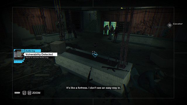 Pierwszy audiolog w pierwszym pomieszczeniu - Nagrania głosowe (Audiologi) | Mapy mniejszych aktywności Watch Dogs - Watch Dogs 1 - poradnik do gry