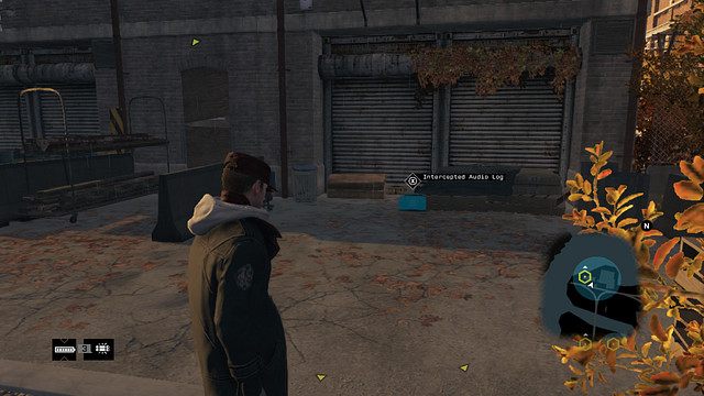 Drugi audiolog przed budynkiem - Nagrania głosowe (Audiologi) | Mapy mniejszych aktywności Watch Dogs - Watch Dogs 1 - poradnik do gry