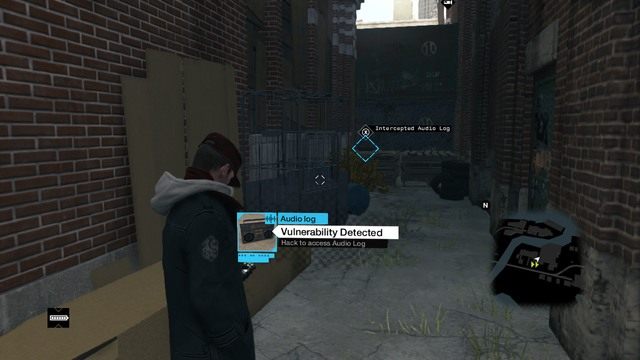 Trzeci audiolog w zaułku - Nagrania głosowe (Audiologi) | Mapy mniejszych aktywności Watch Dogs - Watch Dogs 1 - poradnik do gry