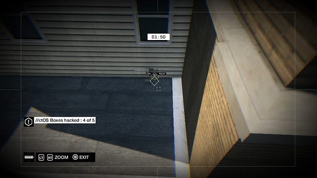 Antena na dachu po lewej - 01-04 | Włamania do ctOS (ctOS Breach) w Watch Dogs - Watch Dogs 1 - poradnik do gry