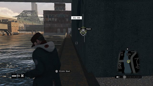 Piąta antena na filarze mostu - 05-08 | Włamania do ctOS (ctOS Breach) w Watch Dogs - Watch Dogs 1 - poradnik do gry