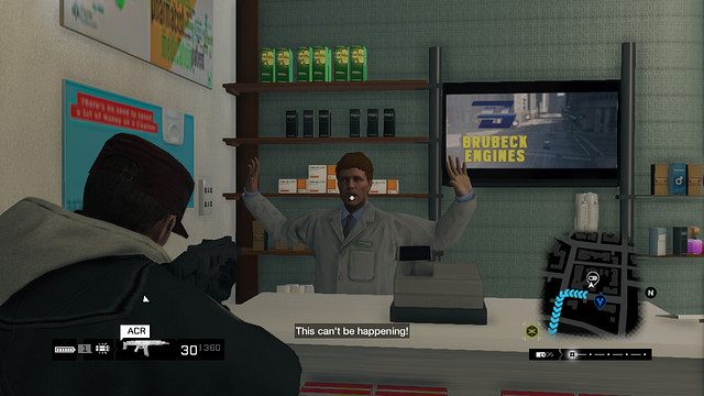 Napad na sklep - Sklepy, bary i restauracje | Mapy mniejszych aktywności Watch Dogs - Watch Dogs 1 - poradnik do gry