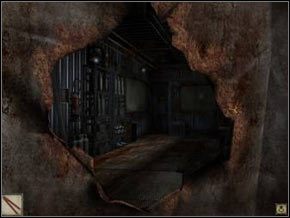 Po lewej stronie peronu znajduje się winda, którą wzywamy po przez przesunięcie dźwigni - [Część III] Komkolzgrad | Solucja Syberia - Syberia - poradnik do gry