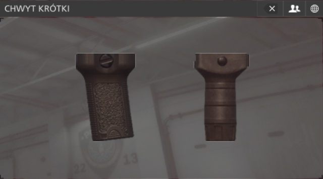 Chwyt krótki o zmniejsza o 50% rozrzut podczas celowania oraz redukuje o 15% rozrzut podczas strzelania z biodra - Uchwyt | Dodatki do broni w Battlefield Hardline - Battlefield Hardline - poradnik do gry