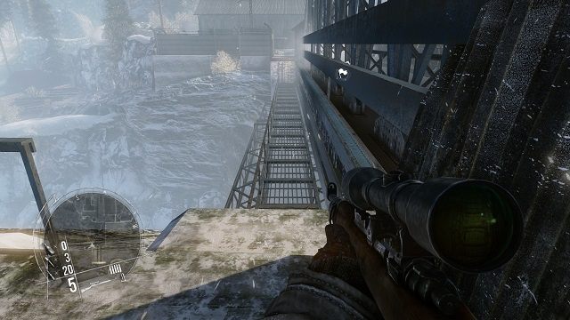Tylko żeby się nie zawaliło. - Misja 10 - Zima w Vemork (1) | Kampania dla jednego gracza w Enemy Front - Enemy Front - poradnik do gry