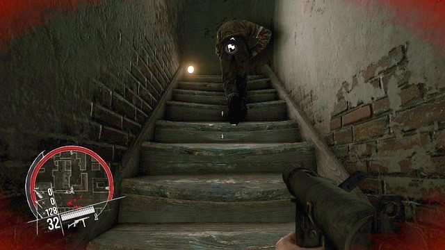 Nienawidzę wchodzenia po schodach... - Misja 4 - Oblężenie Świętego Krzyża | Kampania dla jednego gracza w Enemy Front - Enemy Front - poradnik do gry