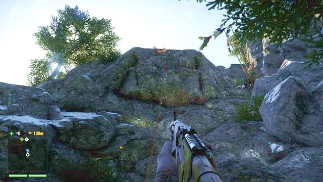 Skorzystaj z rzuconej liny, aby w końcu dotrzeć do dzwonnicy. - Prolog | Zadania główne w Far Cry 4 - Far Cry 4 - poradnik do gry