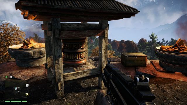 Kręcenie młynkami zapewni Ci spory wzrost Karmy. - Karma w Far Cry 4 | Podstawy - Far Cry 4 - poradnik do gry