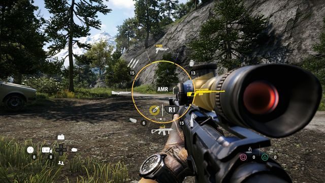 Posiadanie 4 slotów na broń ułatwi szybką zmianę taktyki, gdy sytuacja będzie tego wymagać. - Uzbrojenie w Far Cry 4 | Podstawy - Far Cry 4 - poradnik do gry