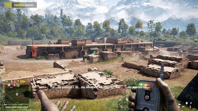 Na koniec zdetonuj ładunek, zachowując dystans od cegielni. - Podstawy chemii (wybór Sabala) | Zadania główne w Far Cry 4 - Far Cry 4 - poradnik do gry