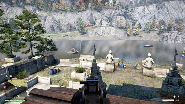 Postaraj się eliminować łodzie jeszcze na wodzie lub zaraz po przybiciu do brzegu. - Zaprzestać i zaniechać (wybór Sabala) | Zadania główne w Far Cry 4 - Far Cry 4 - poradnik do gry