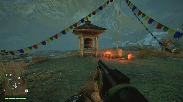 Młynek znajdziesz w małej kapliczce, blisko rzeki - Północny i północno-wschodni Kyrat | Młynki Mani | Far Cry 4 - Far Cry 4 - poradnik do gry