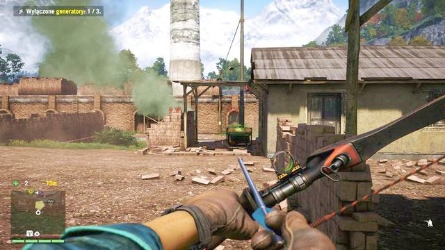 Drugi generator i ostatni alarm. Uważaj, w okolicy spaceruje pies bojowy. - Chemia zaawansowana (wybór Amity) | Zadania główne w Far Cry 4 - Far Cry 4 - poradnik do gry