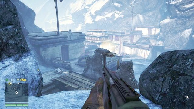 Zabij wysuniętego wroga, a następnie szybko przemknij z boku. - Nie patrz w dół | Zadania główne w Far Cry 4 - Far Cry 4 - poradnik do gry