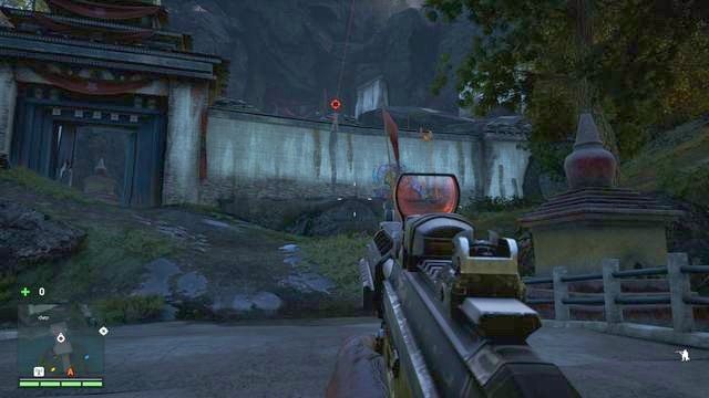 Zaraz po wyjściu na mur wyeliminuj snajpera. - Baghadur | Fortece | Far Cry 4 - Far Cry 4 - poradnik do gry