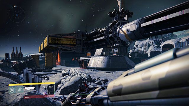 Księżycowa baza i pierwszy cel misji - The Dark Beyond | Wątek główny - Moon w Destiny - Destiny - poradnik do gry