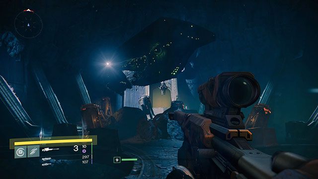 Statek w środku jaskini - The Worlds Grave | Wątek główny - Moon w Destiny - Destiny - poradnik do gry