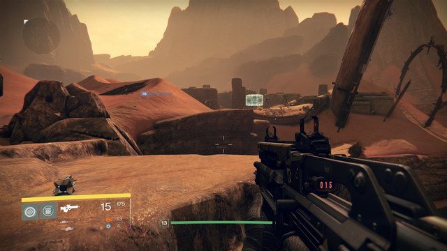 Widok na ducha i portal po prawej - Mars | Dead Ghosts | Destiny - Destiny - poradnik do gry