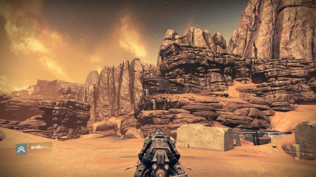Wyjdź na budynek na ilustracji... - Mars | Dead Ghosts | Destiny - Destiny - poradnik do gry
