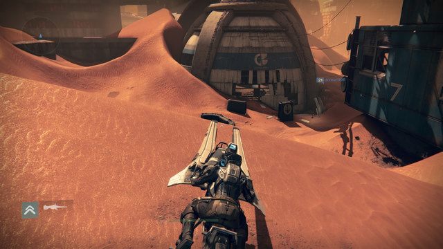 Budynek z napisem CB - Mars | Dead Ghosts | Destiny - Destiny - poradnik do gry