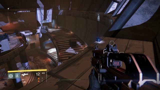 Duch leżący przed wysoko położonym oknem pośrodku długości - Mars | Dead Ghosts | Destiny - Destiny - poradnik do gry