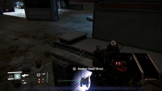 Widok na ducha, ukrytego pod biurkiem - Mars | Dead Ghosts | Destiny - Destiny - poradnik do gry