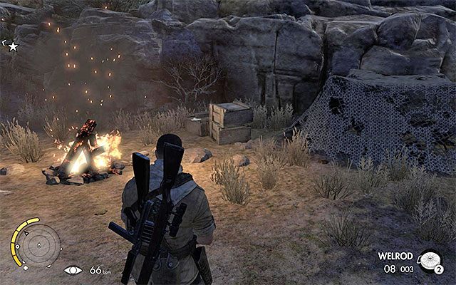 Dziennik wojenny - Zbliżenie się do fortu | Misja 4 - Fort Rifugio | Sniper Elite III Afrika - Sniper Elite III: Afrika - poradnik do gry