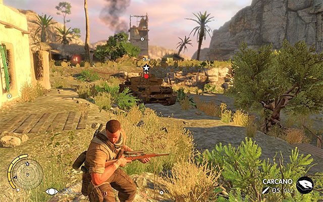 Wozy opancerzone i czołgi to bardzo poważne zagrożenie - Rodzaje przeciwników | Porady w Sniper Elite III Afrika - Sniper Elite III: Afrika - poradnik do gry