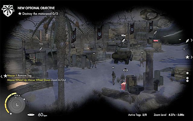 Gra zazwyczaj informuje o okazjach do zaliczania pobocznych celów misji - Główne i poboczne cele misji | Porady w Sniper Elite III Afrika - Sniper Elite III: Afrika - poradnik do gry