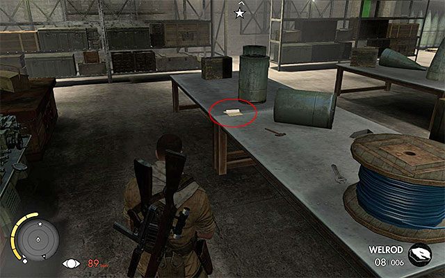 Dziennik leży na dużym stole - Dzienniki wojenne | Sekrety - Misja 8 | Sniper Elite III Afrika - Sniper Elite III: Afrika - poradnik do gry