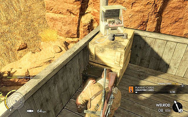 Musisz wspiąć się na pustą wieżę obserwacyjną - Sekrety - Misja 1 | Sniper Elite III Afrika - Sniper Elite III: Afrika - poradnik do gry