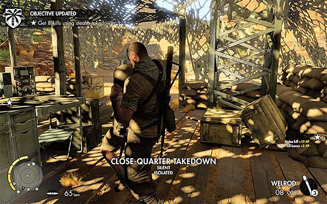 Zabij przeciwnika z namiotu i zbadaj jego ciało - Sekrety - Misja 1 | Sniper Elite III Afrika - Sniper Elite III: Afrika - poradnik do gry