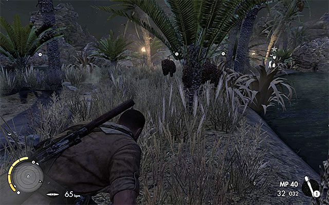 Ścieżka prowadząca w stronę trzeciego oficera - Wyeliminowanie trzeciego wrogiego oficera | Misja 2 - Gaberoun - Sniper Elite III: Afrika - poradnik do gry