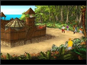 1 - [George] KARAIBY - Wyspa Zombie - Plan filmowy - Broken Sword II: The Smoking Mirror - poradnik do gry