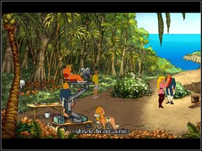 4 - [George] KARAIBY - Wyspa Zombie - Plan filmowy - Broken Sword II: The Smoking Mirror - poradnik do gry
